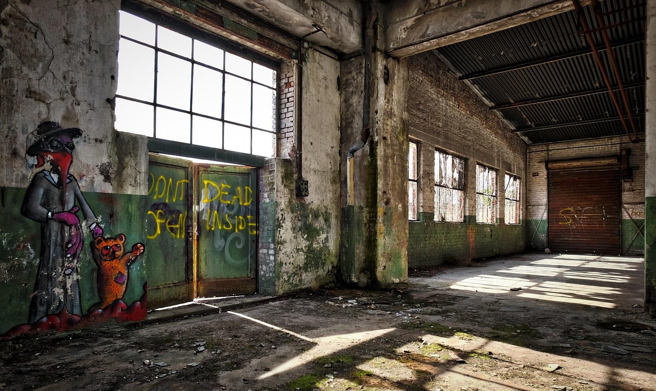lost places, cologne, building, germany, industry, rots, expired, machine, graffiti, industrial plant, abandoned, hall, factory, industrial hall, factory building, stole, given up, broken, architecture, destroyed